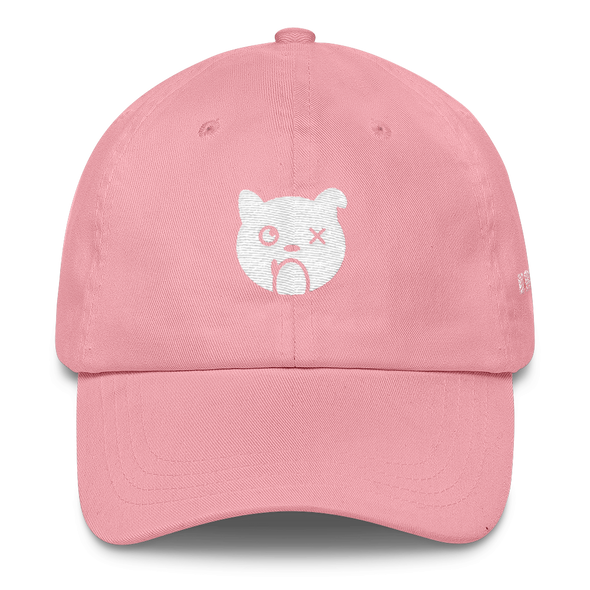 Mutt Face Unstructured Classic Dad Cap Pink